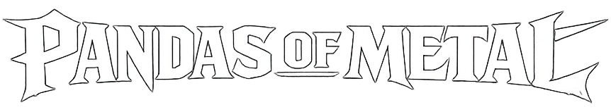 Pandas of Metal – Bandlogo